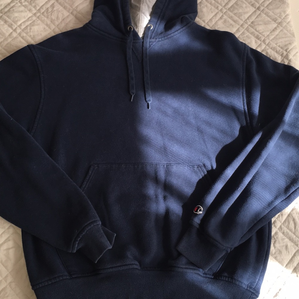 Navy Champion hoodie